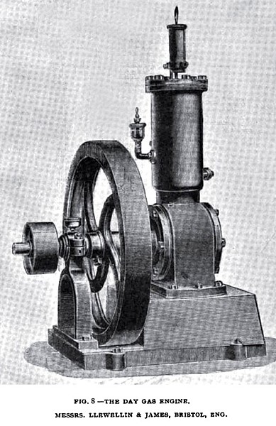 Fig. 8— The Day Gas Engine